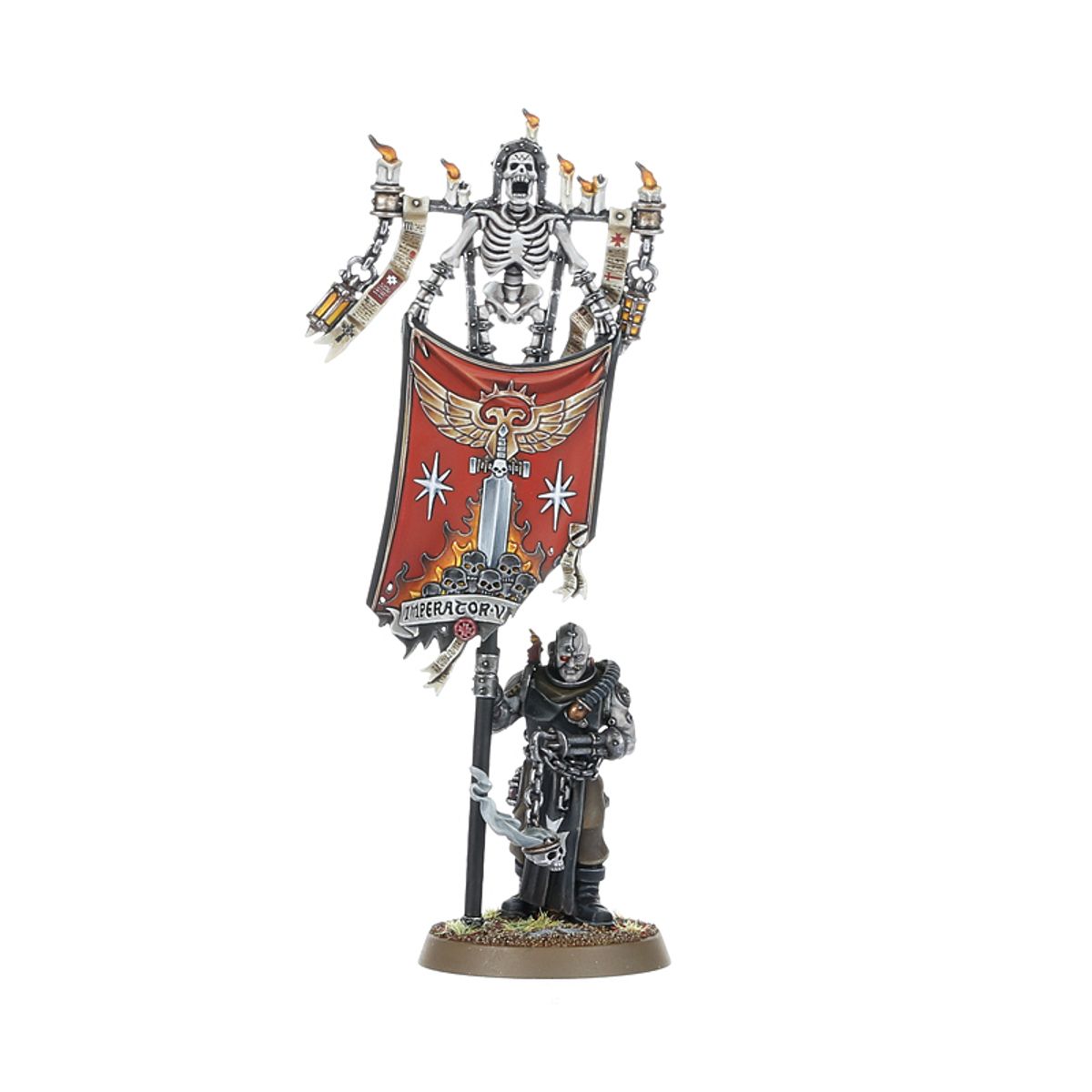 Warhammer 40K - CHAPLAIN GRIMALDUS & RETINUE