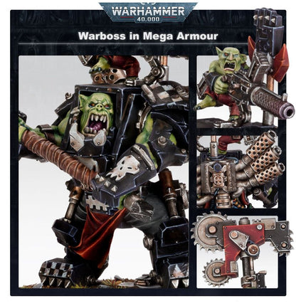 Warhammer 40K - WARBOSS IN MEGA ARMOUR