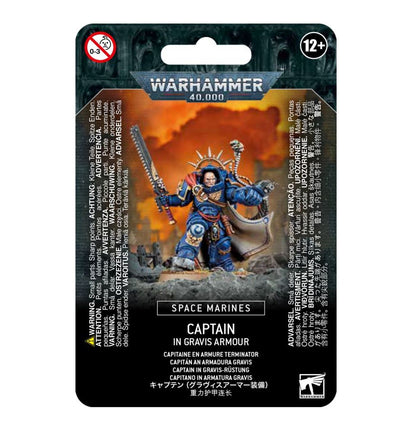 Warhammer 40K - CAPTAIN IN GRAVIS ARMOUR