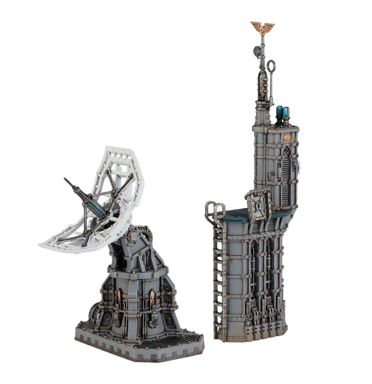 Warhammer 40K - BATTLEZONE: FRONTERIS - VOX-ANTENNA AND AUSPEX SHRINE