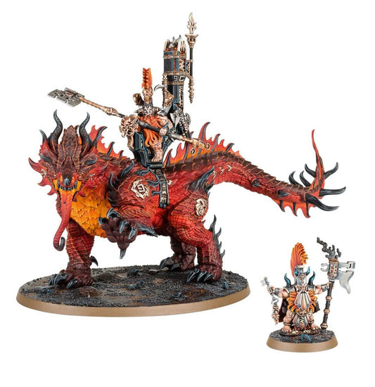 Age of Sigmar - AURIC RUNEFATHER ON MAGMADROTH