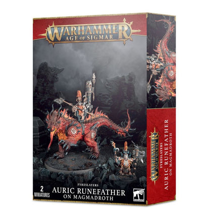 Age of Sigmar - AURIC RUNESON ON MAGMADROTH