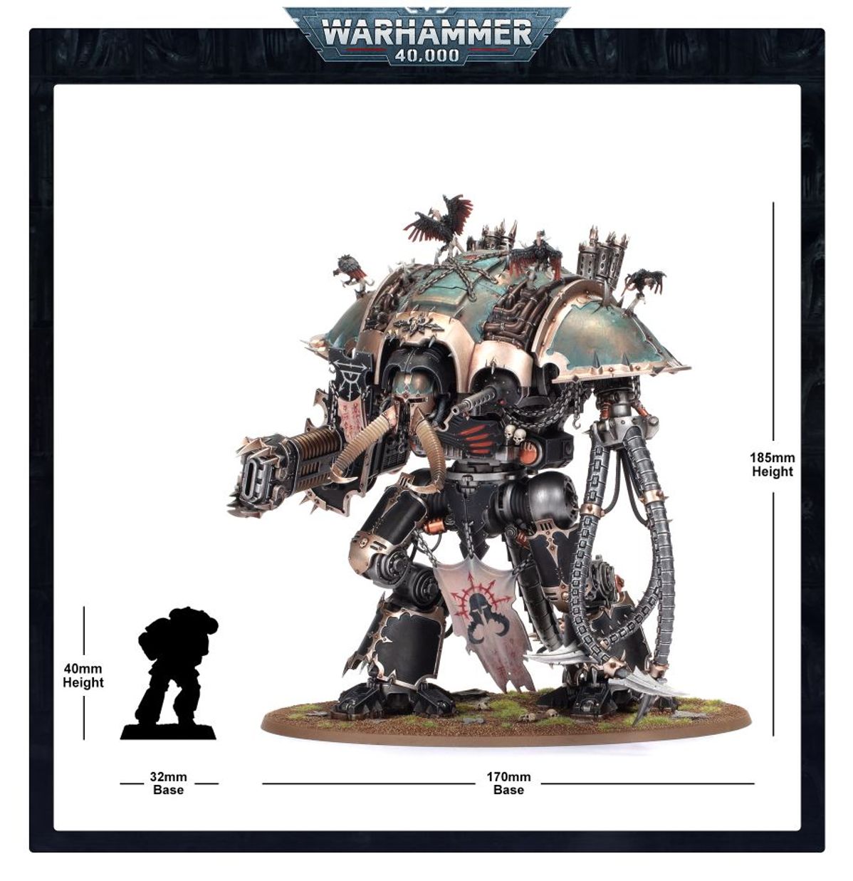 Warhammer 40K - KNIGHT ABOMINANT