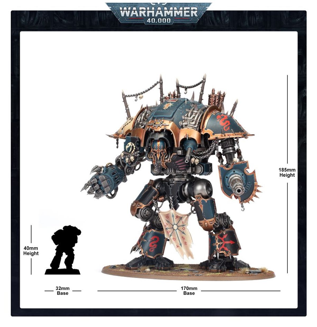 Warhammer 40K - KNIGHT DESECRATOR