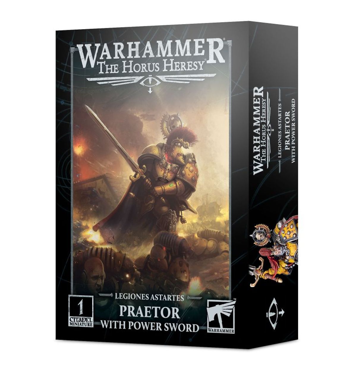 The Horus Heresy - LEGION PRAETOR WITH POWER SWORD