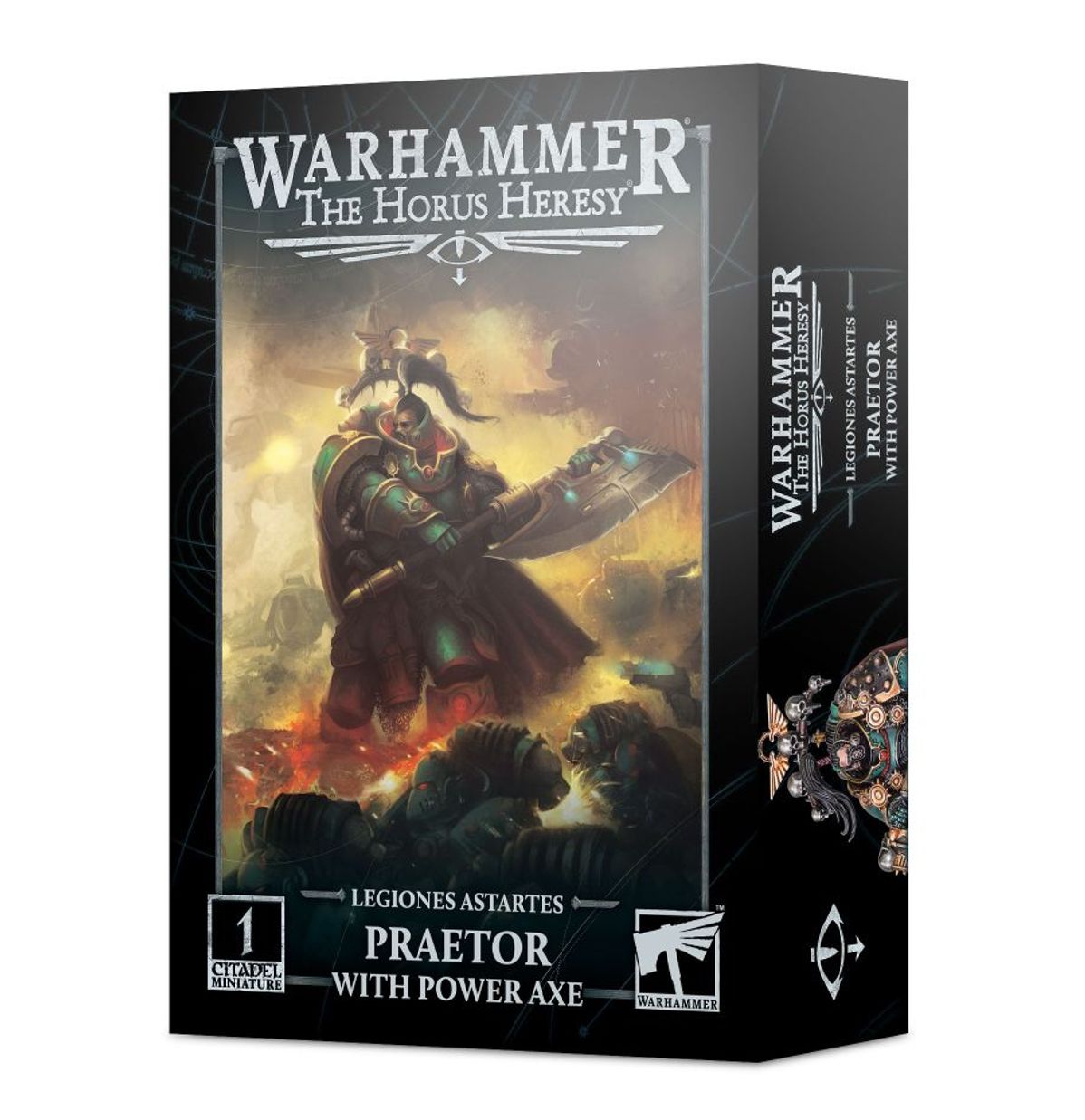 The Horus Heresy - LEGION PRAETOR WITH POWER AXE