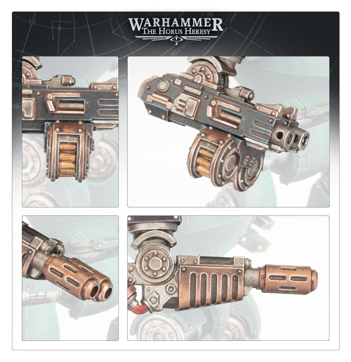 The Horus Heresy - CONTEMPTOR DREADNOUGHT WEAPONS FRAME 1