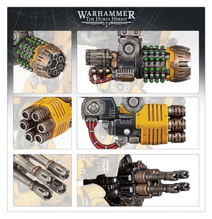 The Horus Heresy - LEVIATHAN SIEGE DREADNOUGHT RANGED WEAPONS FRAME