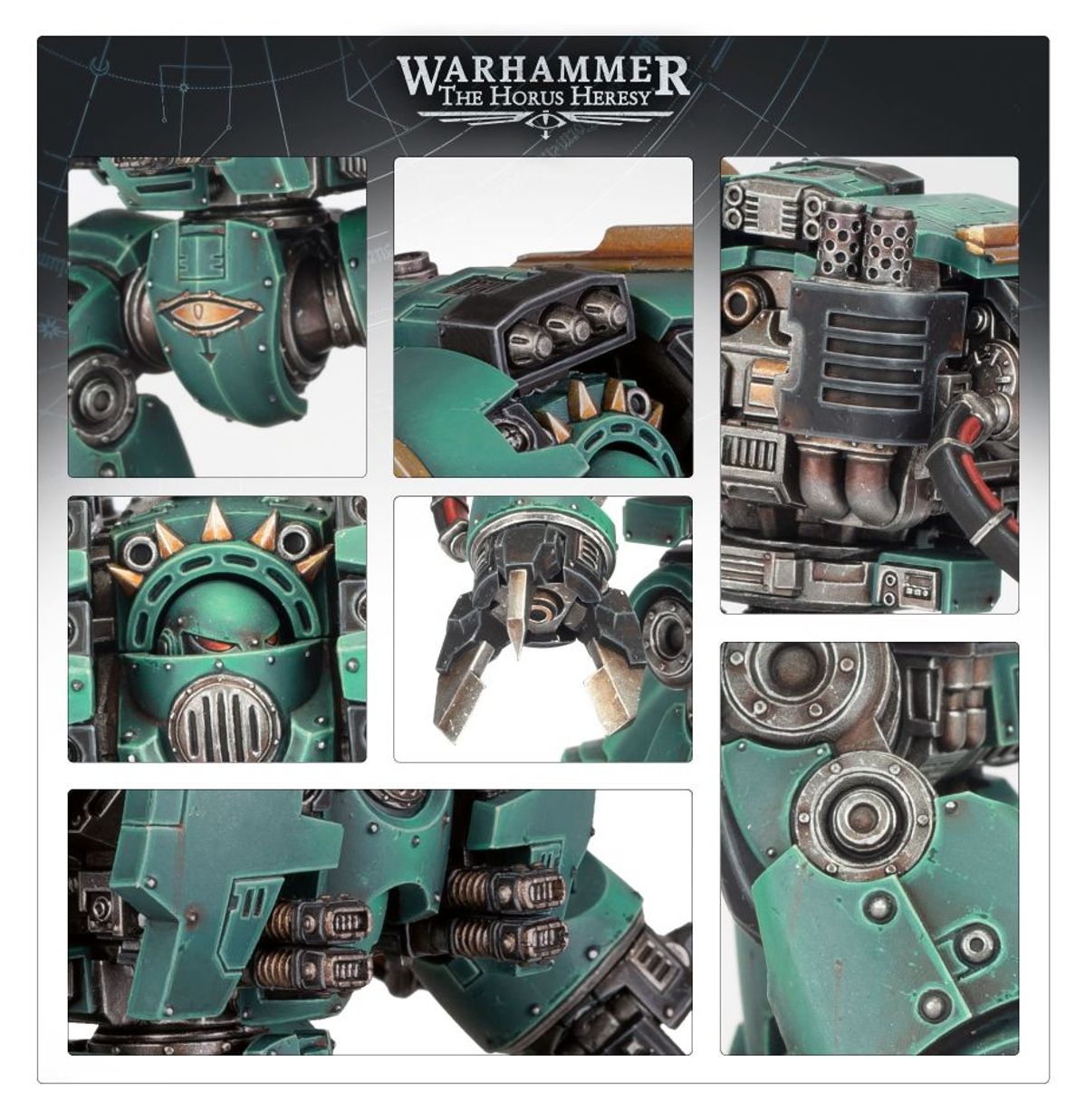 The Horus Heresy - LEVIATHAN SIEGE DREADNOUGHT WITH CLAW & DRILL WEAPONS