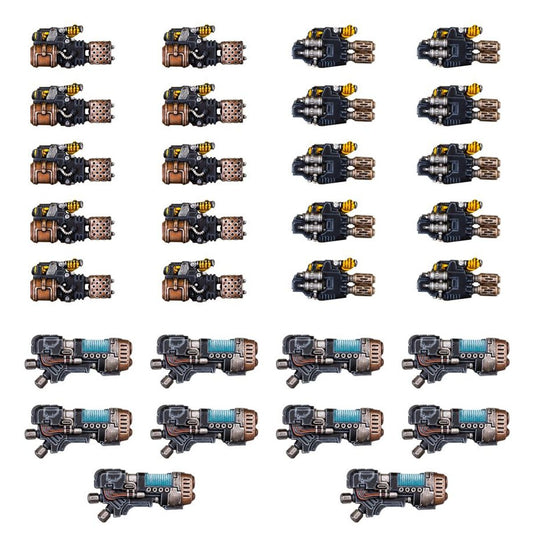 The Horus Heresy - HEAVY WEAPONS UPGRADE SET - HEAVY FLAMERS, MULTI-MELTAS, AND PLASMA CANNONS