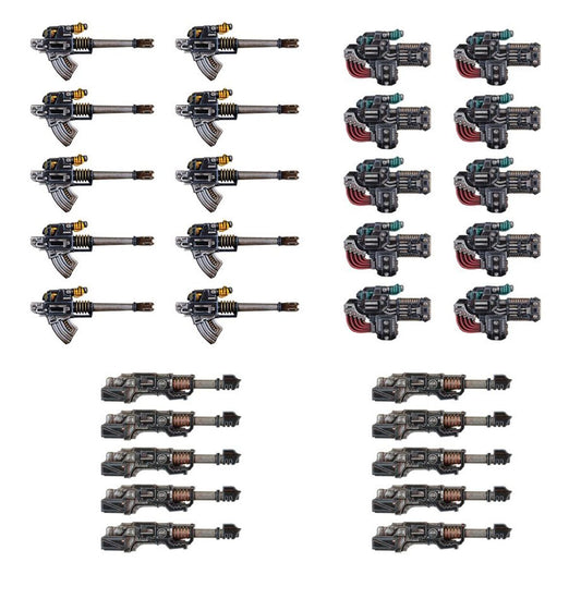 The Horus Heresy - HEAVY WEAPONS UPGRADE SET - VOLKITE CULVERINS, LASCANNONS, AND AUTOCANNONS