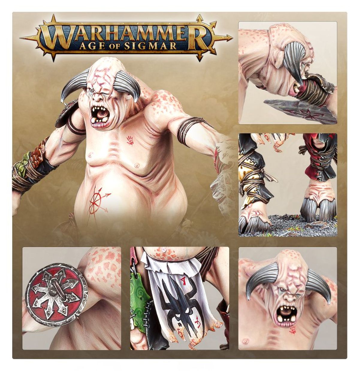 Age of Sigmar - MANCRUSHER GARGANT