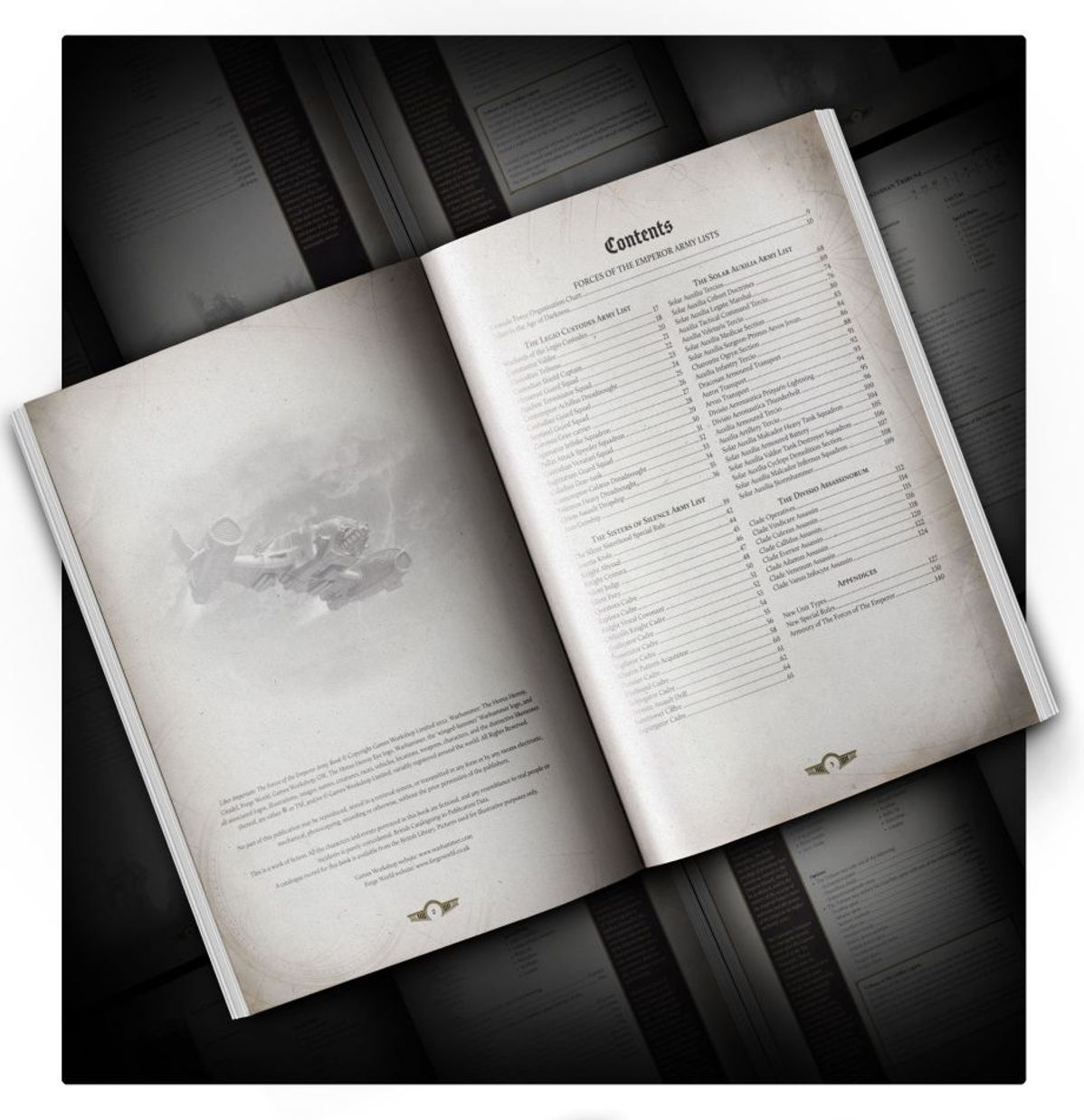 The Horus Heresy - LIBER IMPERIUM - THE FORCES OF THE EMPEROR ARMY BOOK