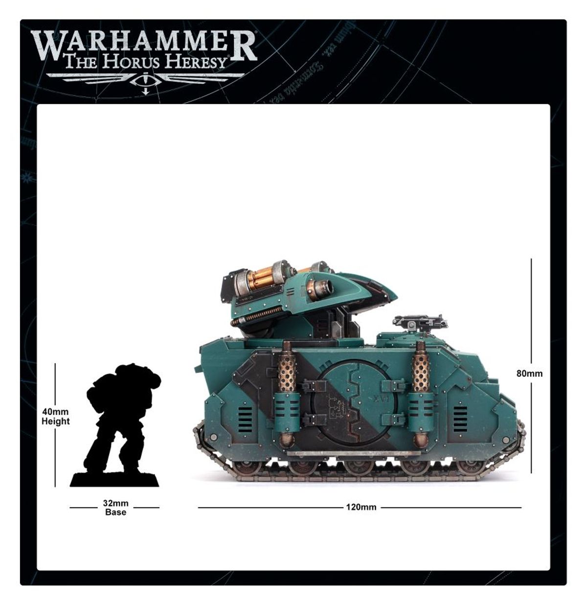 The Horus Heresy - SCORPIUS MISSILE TANK