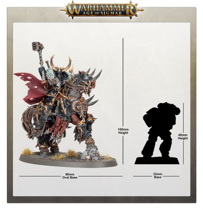 Age of Sigmar - CHAOS LORD ON DAEMONIC MOUNT