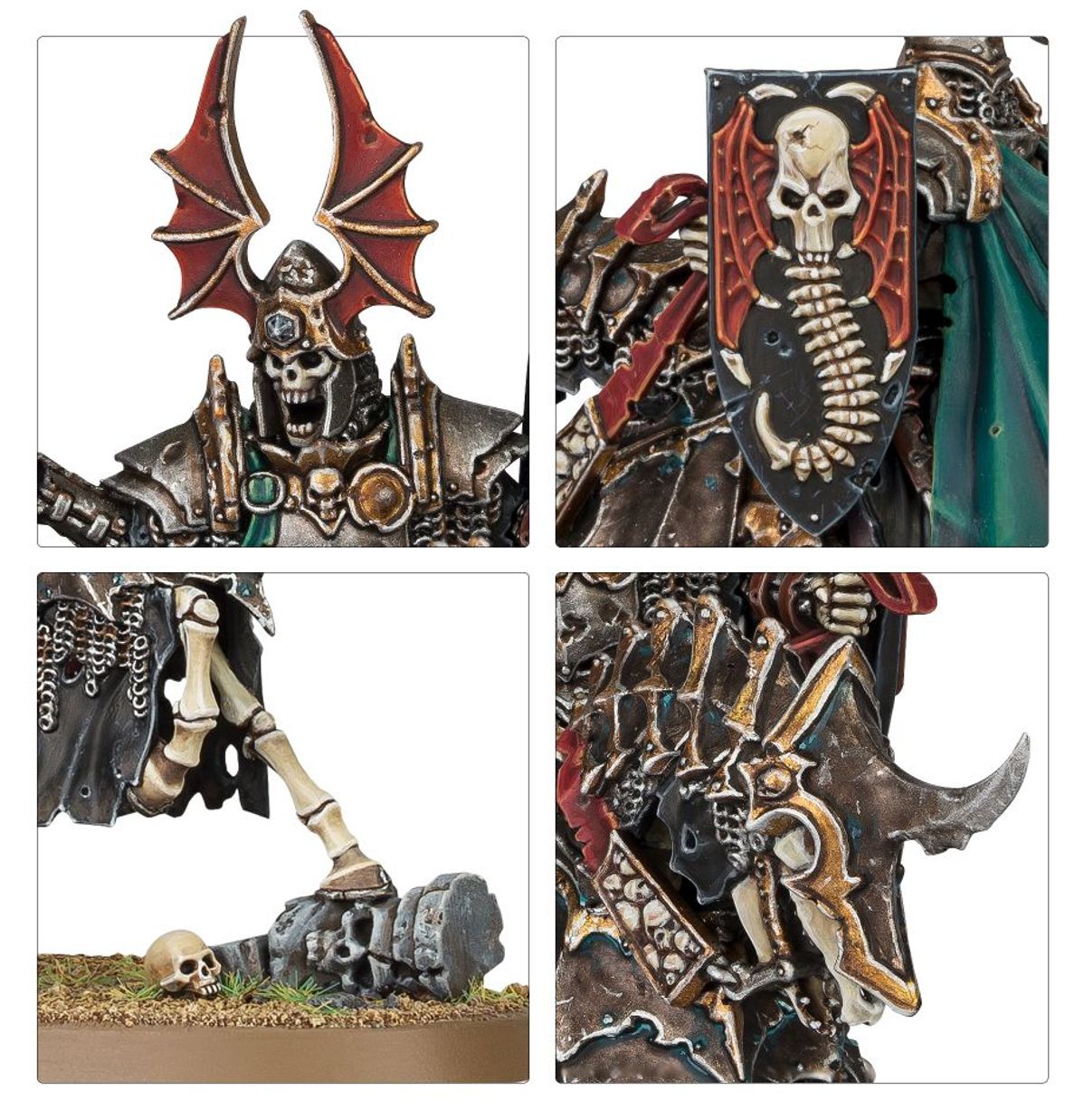 Age of Sigmar - WIGHT KING ON SKELETAL STEED