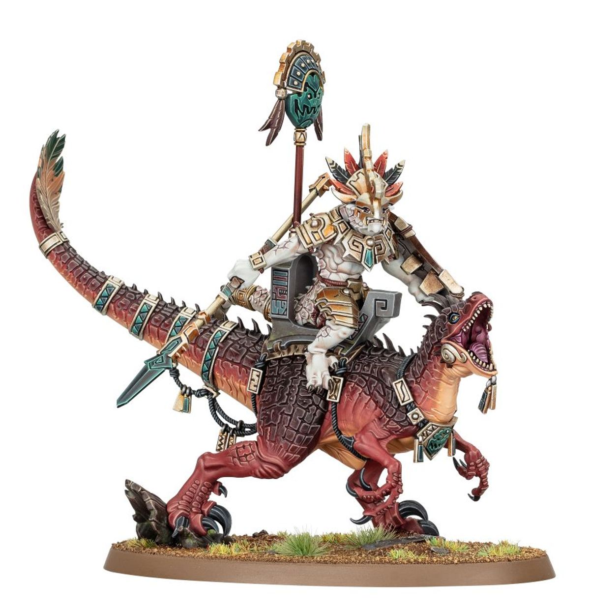 Age of Sigmar - SAURUS SCAR-VETERAN ON AGGRADON