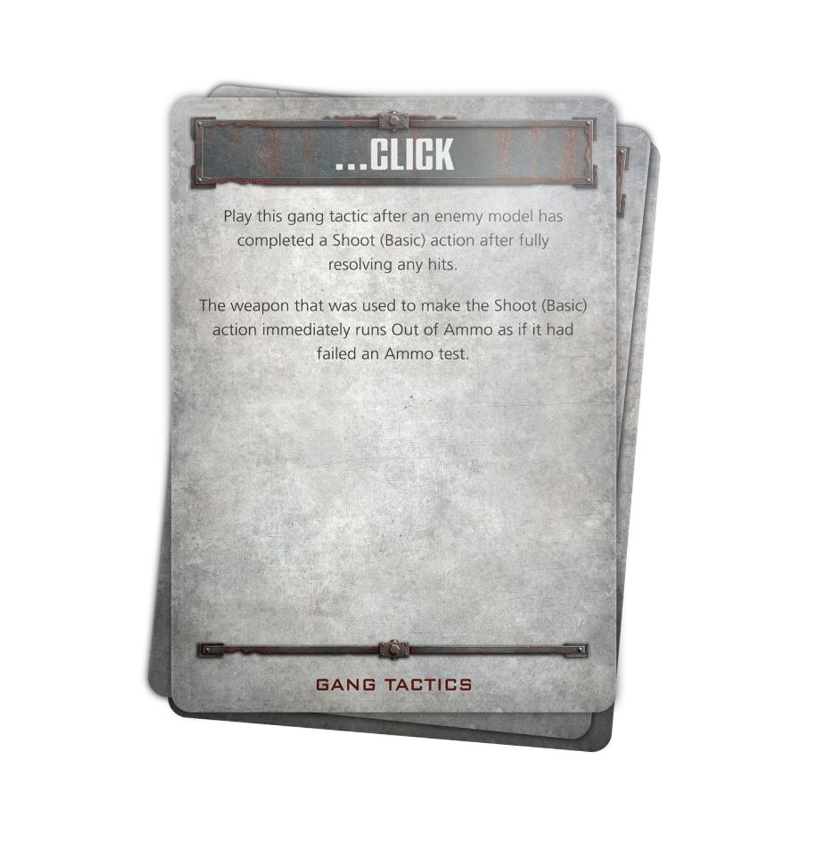 Warhammer 40K - NECROMUNDA: CORE GANG TACTICS CARDS