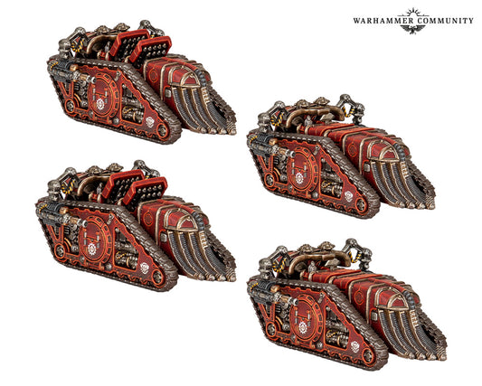 L/I: MECHANICUM KARACNOS ASSAULT TANK SQ