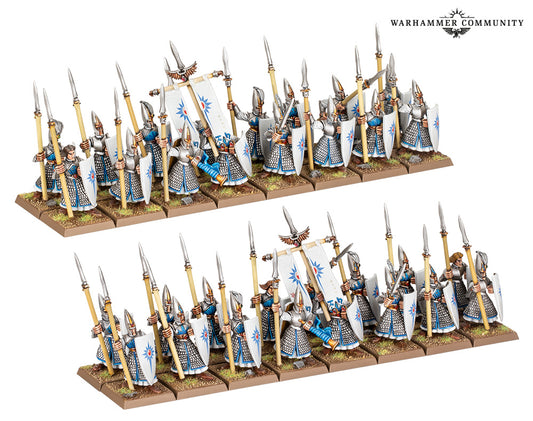 HIGH ELF REALMS: ELVEN SPEARMEN