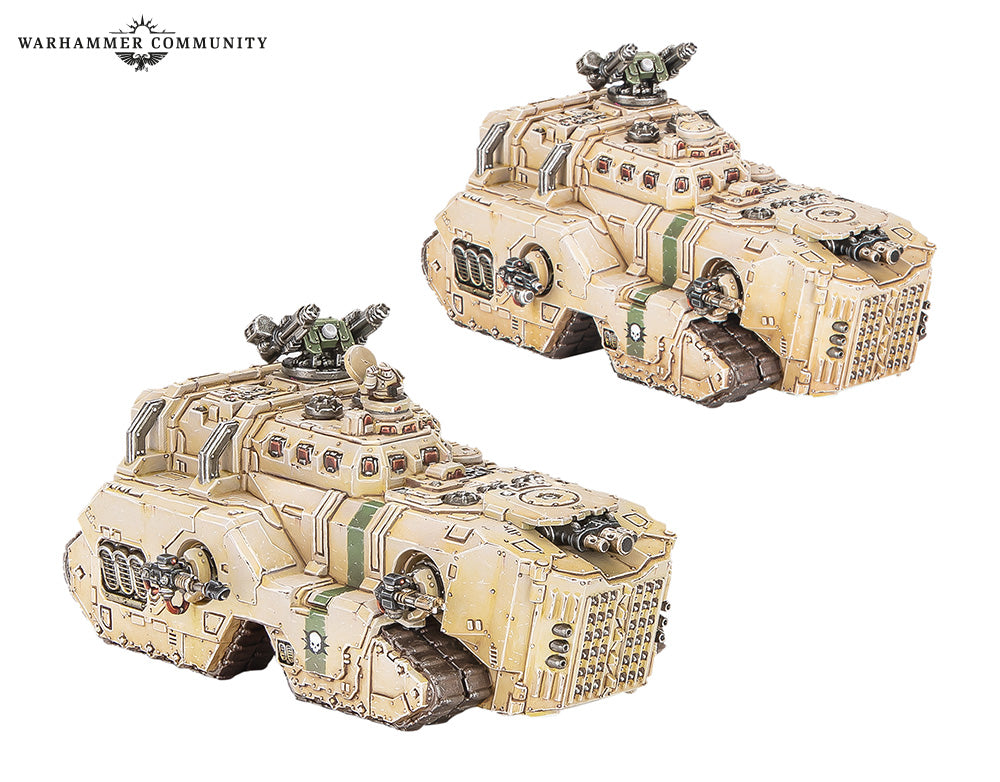 LEGION IMPERIALIS: MASTODON SUPER-HEAVY ASSAULT TRANSPORTS