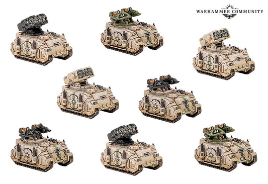 LEGION IMPERIALIS: Whirlwind and Scorpius Missile Tank Squadrons