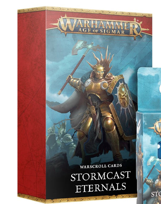 WARSCROLL CARDS: STORMCAST ETERNALS ENG